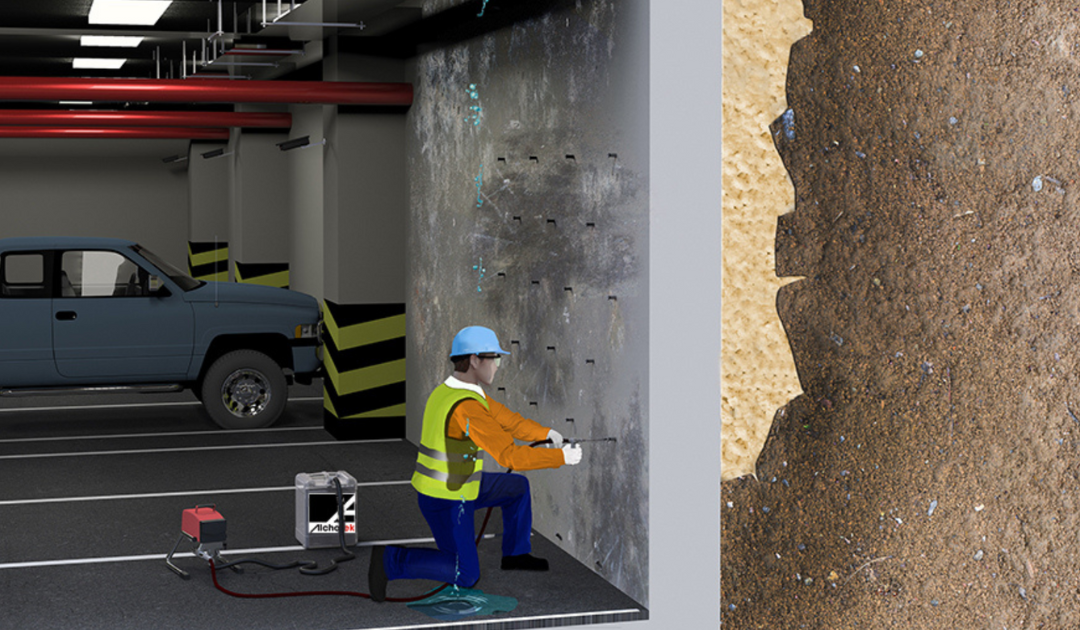 Polyurethane Leak Sealing and Curtain Grouting