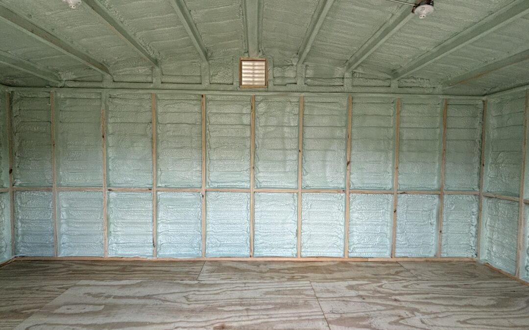 Spray Foam – Storage Shed/Man Cave/She Shed